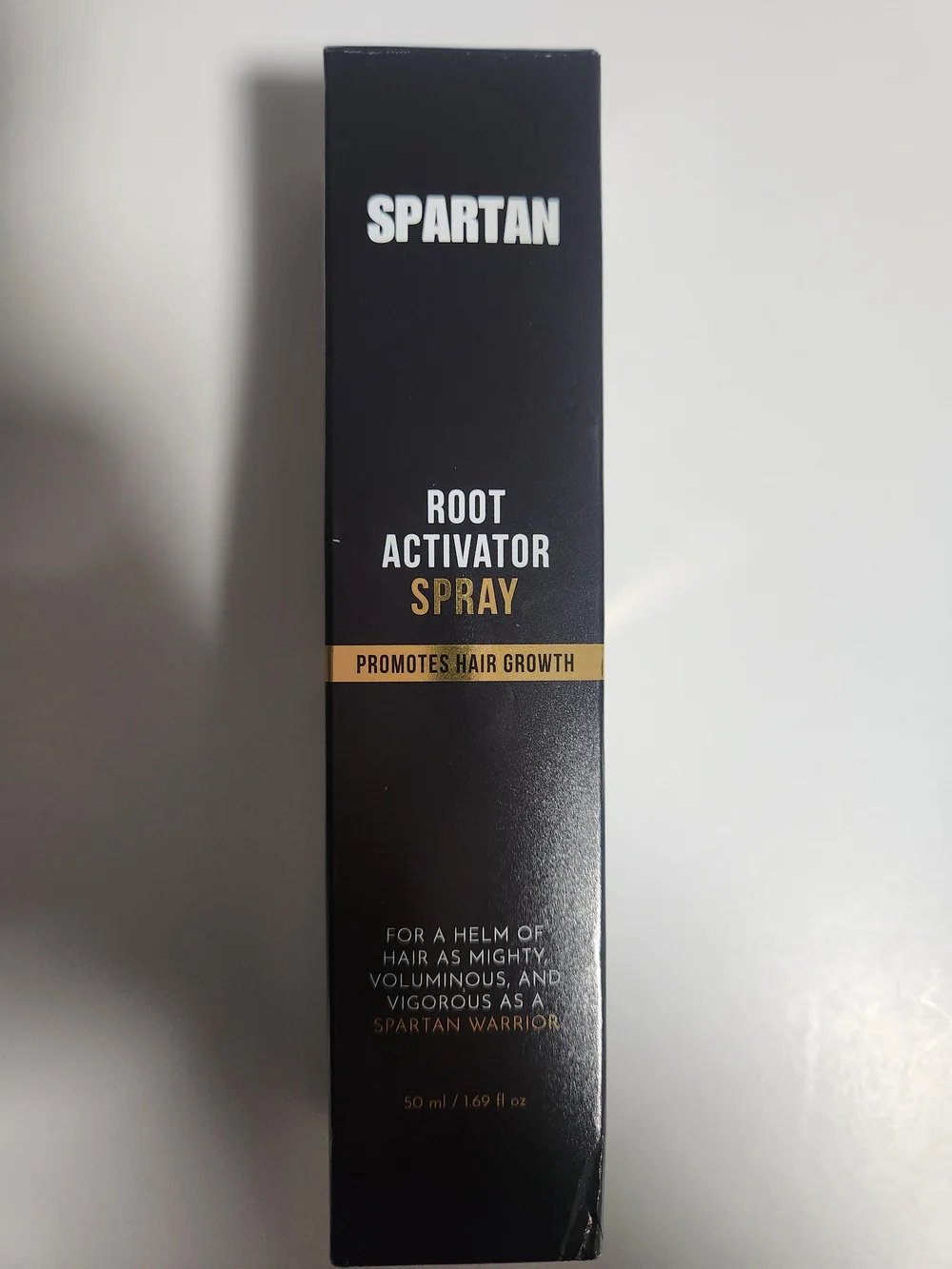 Spartan Root Activator Shampoo, Conditoner And Spray – Black & Yellow